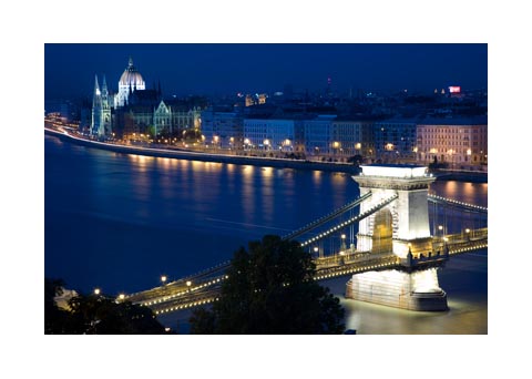 Budapest at night