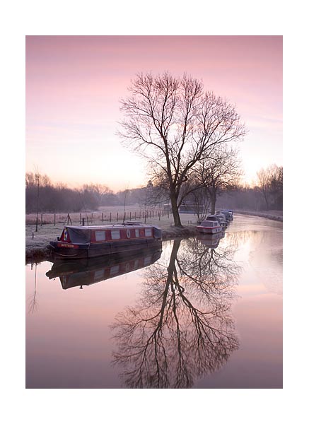 Canal boat on the Chelmer & Blackwater.