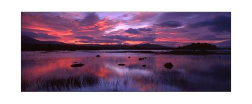 Sunrise over Loch Ba.