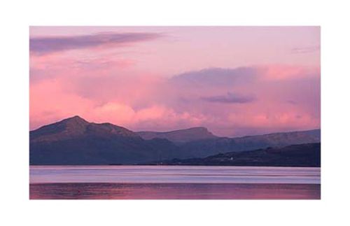Sunrise on the Isle of Skye.