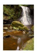 Hareshaw Linn waterfall