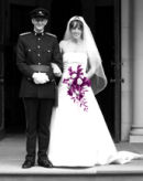 Leslie and Kirstie at Sandhurst Military Academy