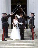 Leslie and Kirstie ' general salute'