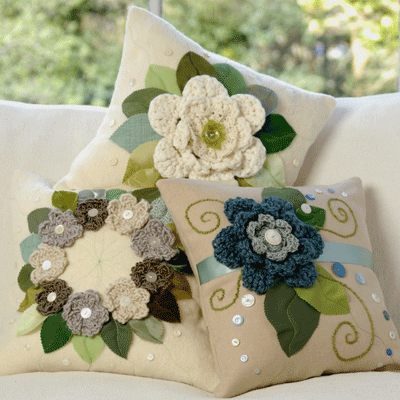Cosy Cream Wool Cushions