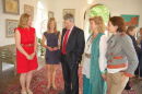 Art Salon/Lady Chairman of Council and MP Don Foster
