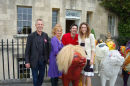 Media Launch with Amy Williams at Royal Crescent, Bath