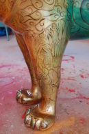 detail of Pride Of Bath's legs