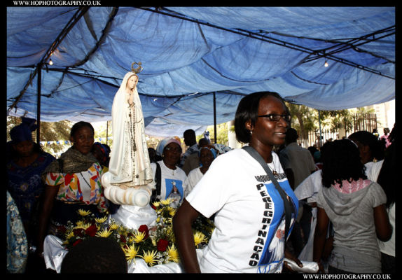 Angola-processao da Nossa Sra da Nazare'