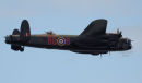 Battle of Britain Flight Avro Lancaster at Margate.