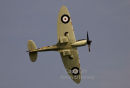 Spitfire MkIX at Charles Rolls' Channel flight  centenary celebrations at Dover, June 6th 2010