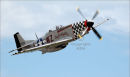 North American P51 Mustang 'Great Big Beautiful Doll' in flight.