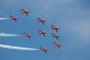 Red Arrows at Margate 2010