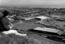 The view from Castle Hill, Folkestone. 1991.