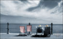 Deckchairs and Sunhats at Hastings