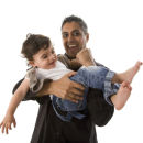 Daddy and son