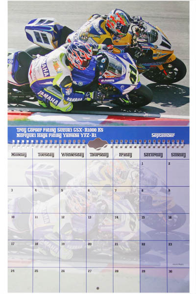 2007 World Superbike Calender