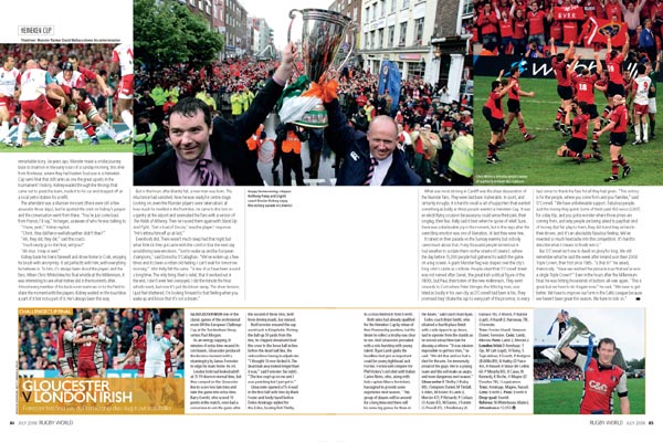 Rugby World Magazine July 2006