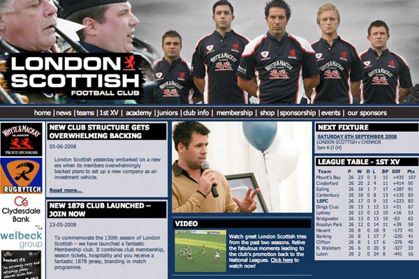 � Marcus Dodridge/London Scottish RFC 2008