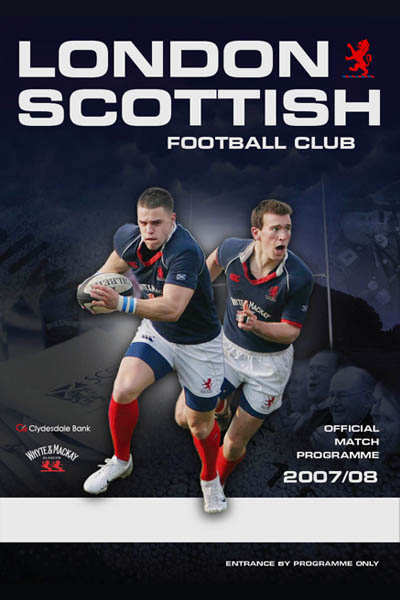London Scottish RFC 2007-08 Programmes
