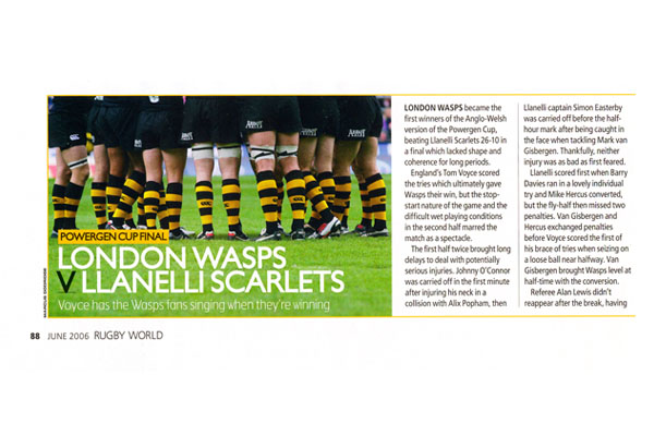 Rugby World Magazine June 2006