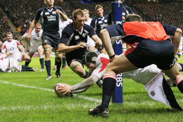 � Marcus Dodridge/Rugby World - Magnus Lund England v Scotland RBS 6 Nations 2007
