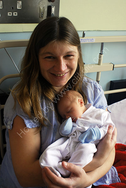 Heather and Ben. One day old.