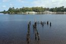 Strahan from across the bay