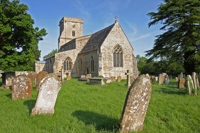 St Mary's Lower Heyford - early morning mid summer