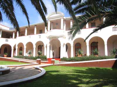 One of a number of individual buildings which make up the Mount Nelson