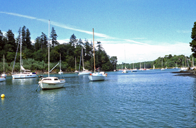 Auray moorings