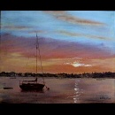 Richard Eddleston:Wells Harbour Sunrise
