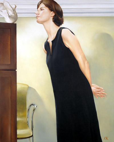 Model in The Studio