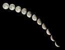 The waning moon