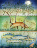 Thought Fox and Fish