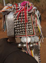 Akha hill tribe silver headdress 