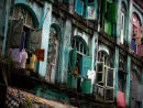 Colourful streets Yangon