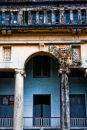 Faded colonial building Yangon