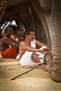 Elephant mahouts India
