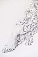 hands on her - detail