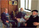 Three men in a kafenion