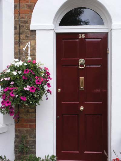 Maroon Door