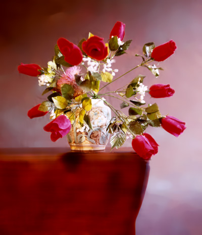 Roses on Table