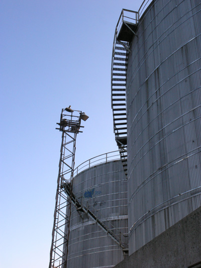 Spiral Staircase & Tanks