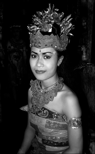 Kecak dancer