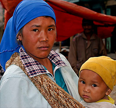 Mother and child