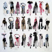 Queen of the Heel. SOLD