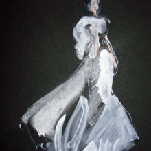Lady in White