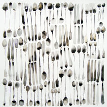 Lots and Lots of Knives, Forks and Spoons. SOLD