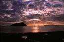Sunbeams over Puffin Island