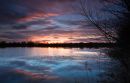 Sunset near Branston Water Park-SS164